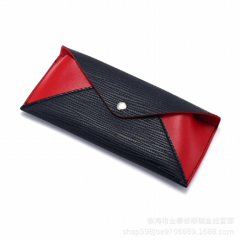 PU Leather Glasses Case Sunglasses Glasses Case Students Soft Durable High Portable Eyeglasses Glasses Case