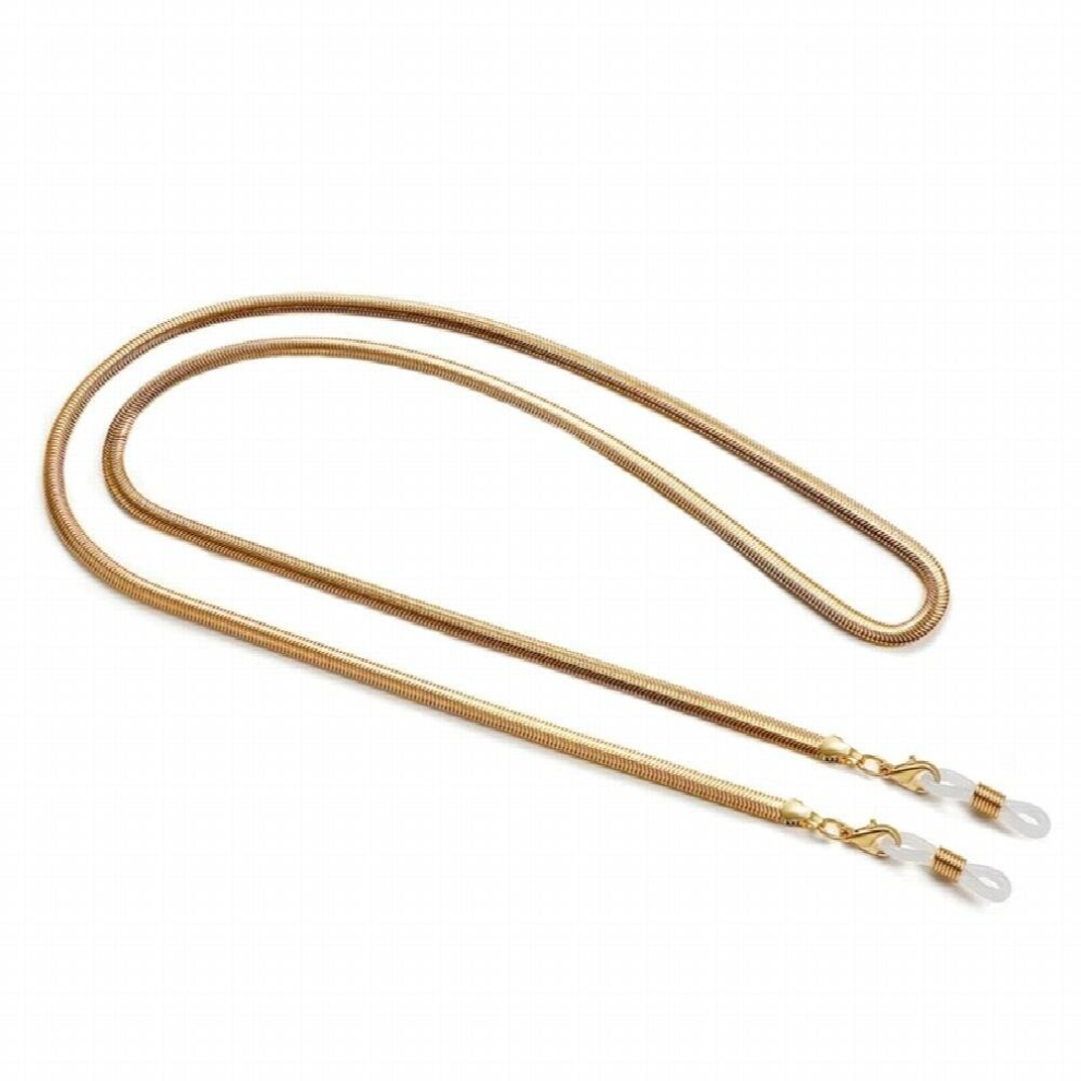 Classic Flat Snake Bone Chain Sunglasses Cord Women Men Anti-Lost Eyeglass Holder Strap Lanyard