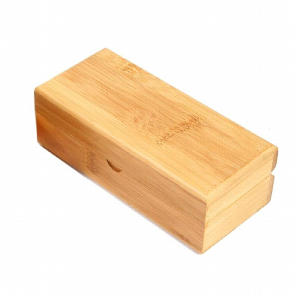 Multicoloured Sunglasses Bamboo Case Eco-Friendly Sunglass Case Wood Box