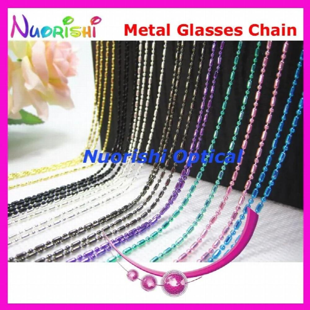 12pcs Fresh Colors Copper Sunglasses Eyewear Glasses Spectacle Sungass Eyeglasses Cord Chain Strap Lanyard L503B