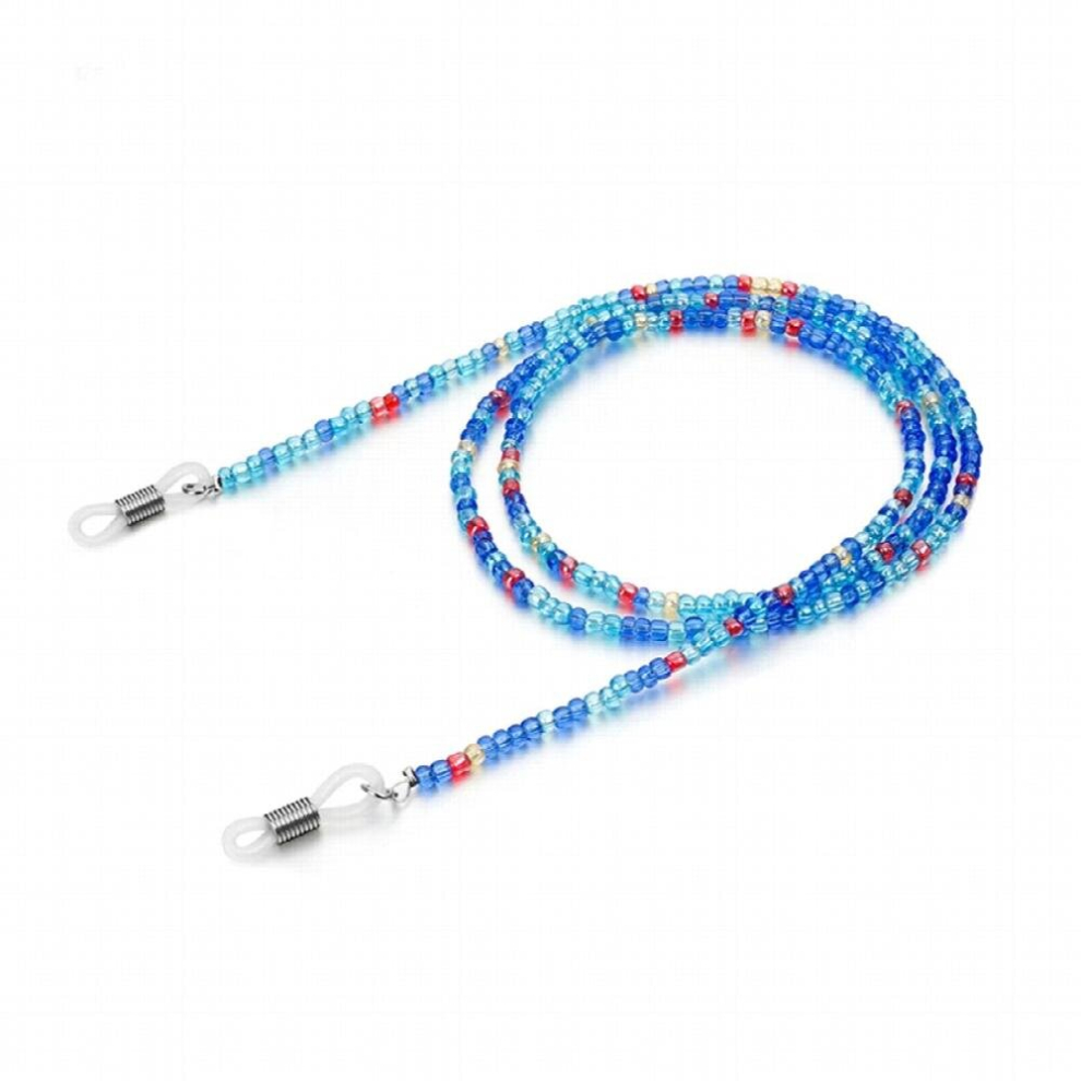 Multicoloured 10Pcs/Lot Acrylic Beads Eyeglass Chain Sunglasses Neck Cord Holder Bead Eyeglass Lanyard