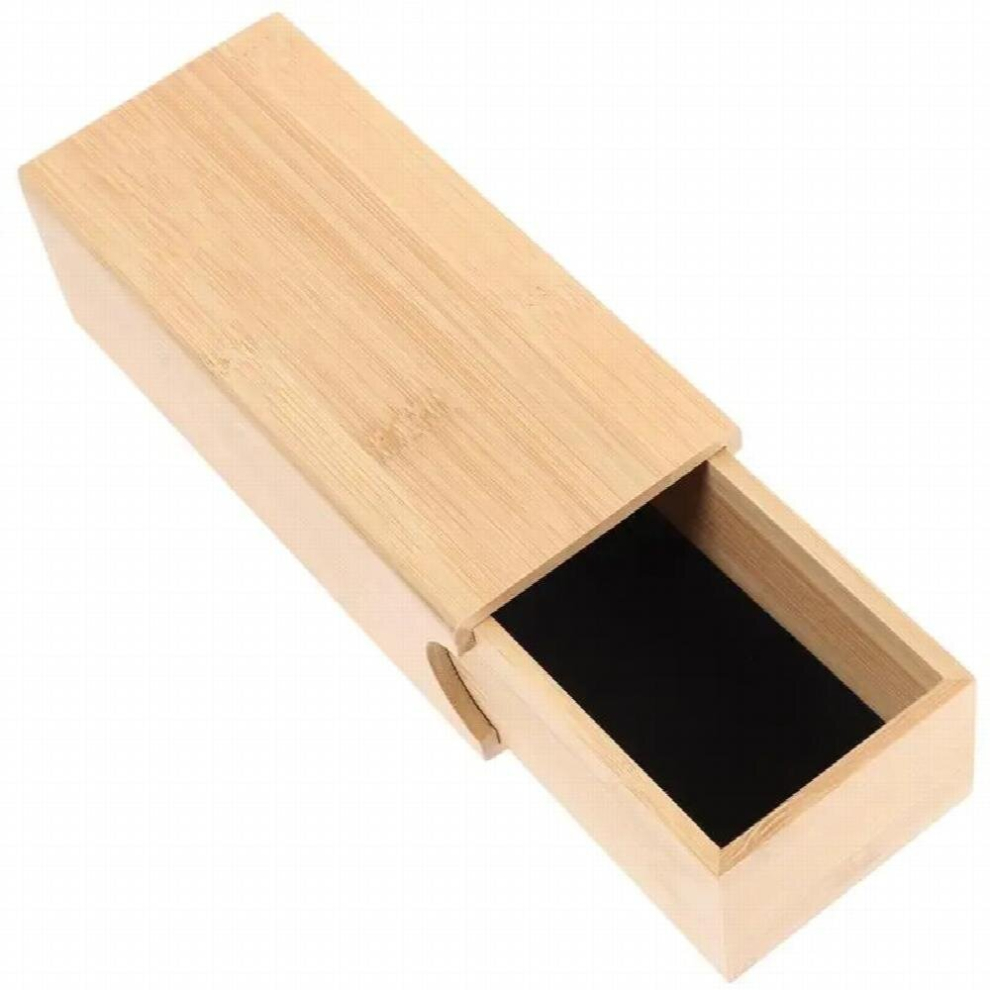 Case Sunglasses Eyeglasses Box Storage Holder Container Glasses Organizer Wooden Spectacles Display Eyewear Pocket Protector
