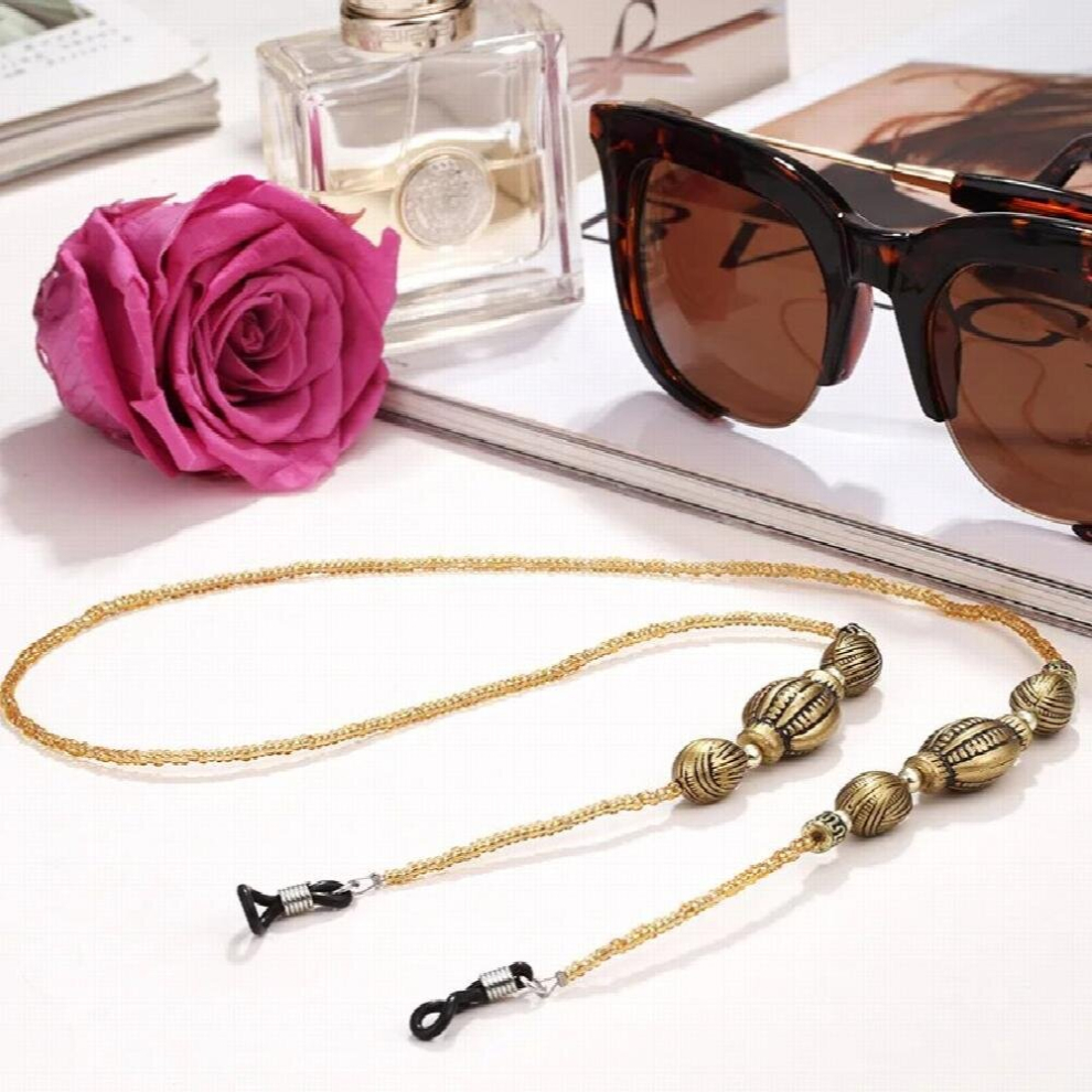 1pc/10pcs/lot Retro Eyeglass Chain Sunglasses Neck Cord Holder ABS Acrylic Beads Eyeglass Lanyard retail