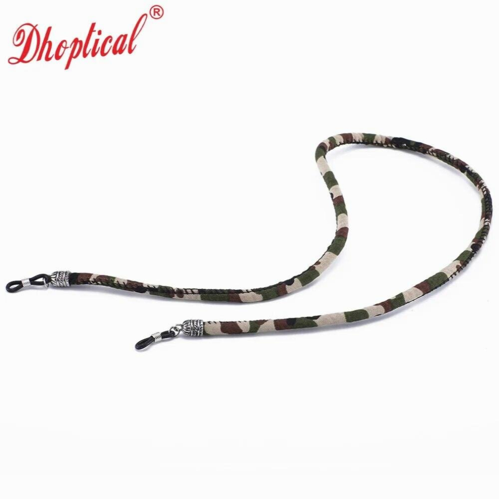 Multicoloured 10Pcs Eyeglasses Cord Colorful Camouflage Cord For Sunglasses Reading Glasses