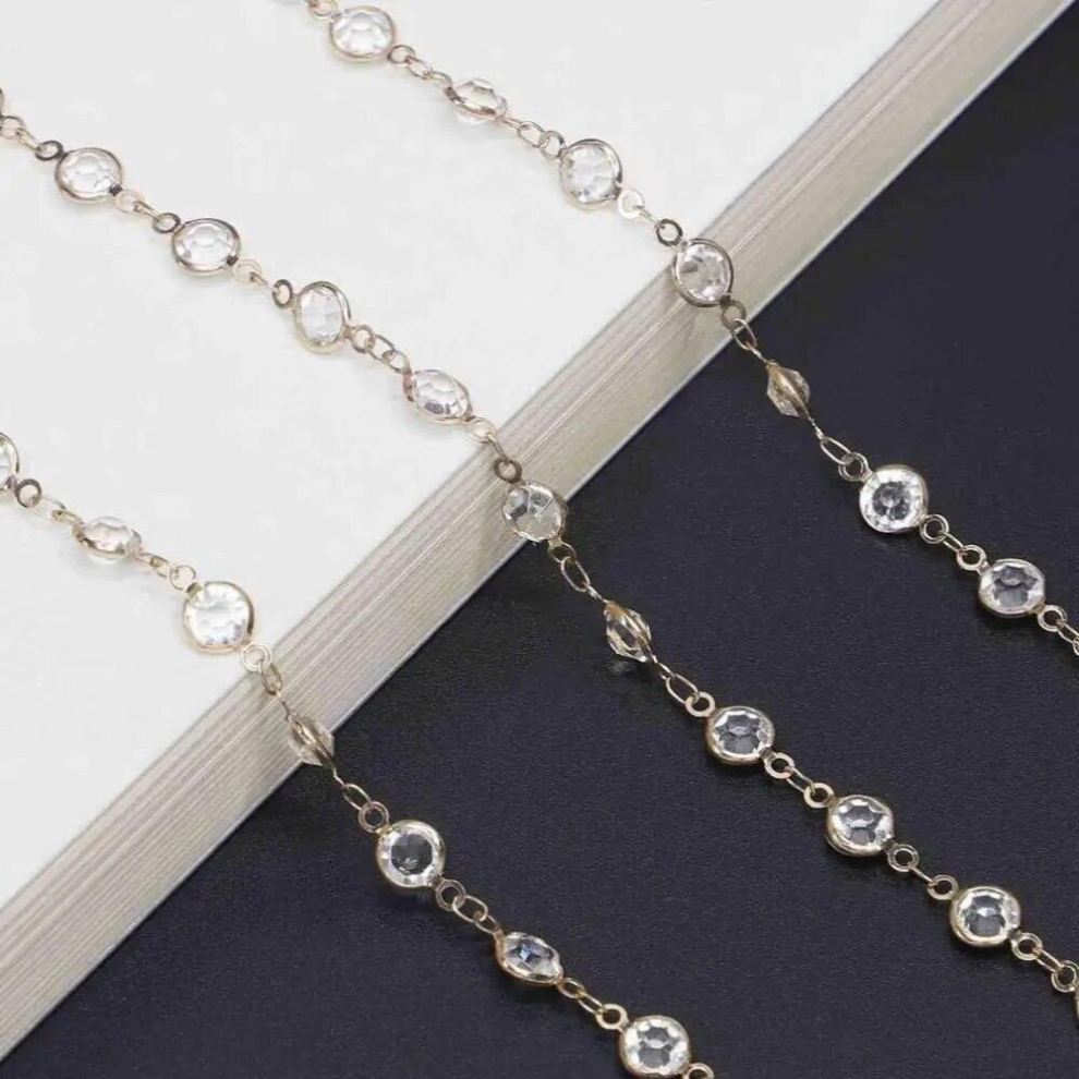 Handmake Women Fanciest Sunglasses Lanyards Reading Glasses Cord Holder Neck Strap Rope Glass Beaded Eyeglass Chains
