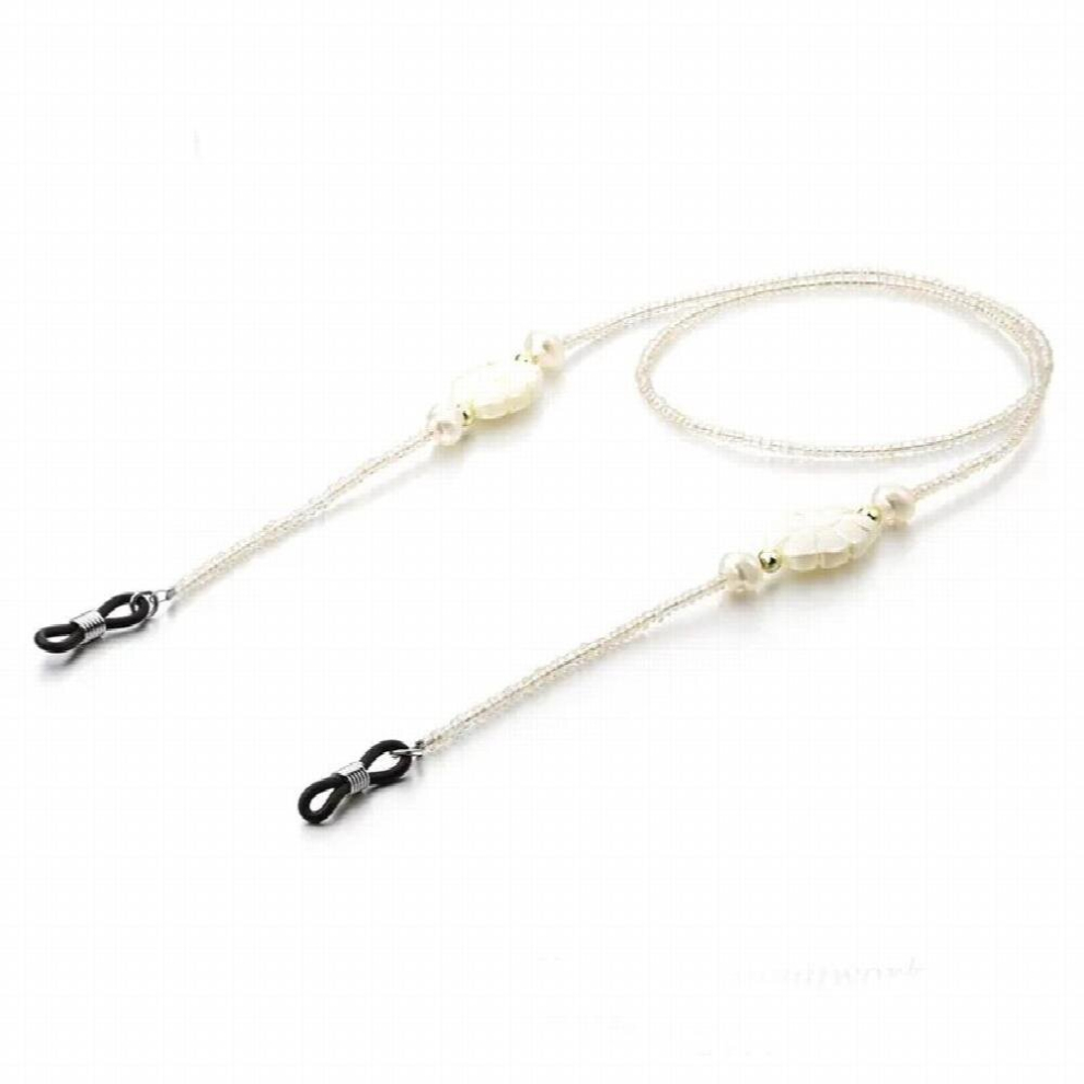 Multicoloured 1Pc/10Pcs/Lot Abs Acrylic Beads Eyeglass Chain Sunglasses Neck Cord Holder Pearls Eyeglass Lanyard Retail