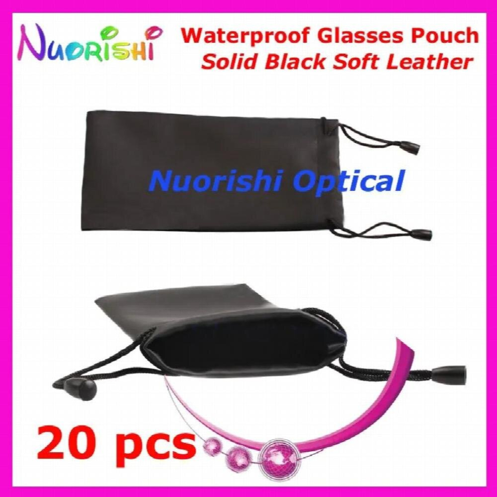 20/50/100pcs Waterproof Double Drawstring Eyeglass Glasses Sunglass Eyewear Pouch Case Bag CP026