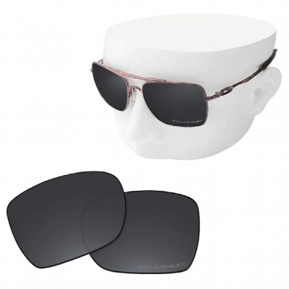 Anti-Scratch Replacement Lenses for-Oakley Deviation OO4061 Etched Polarized Sunglasses