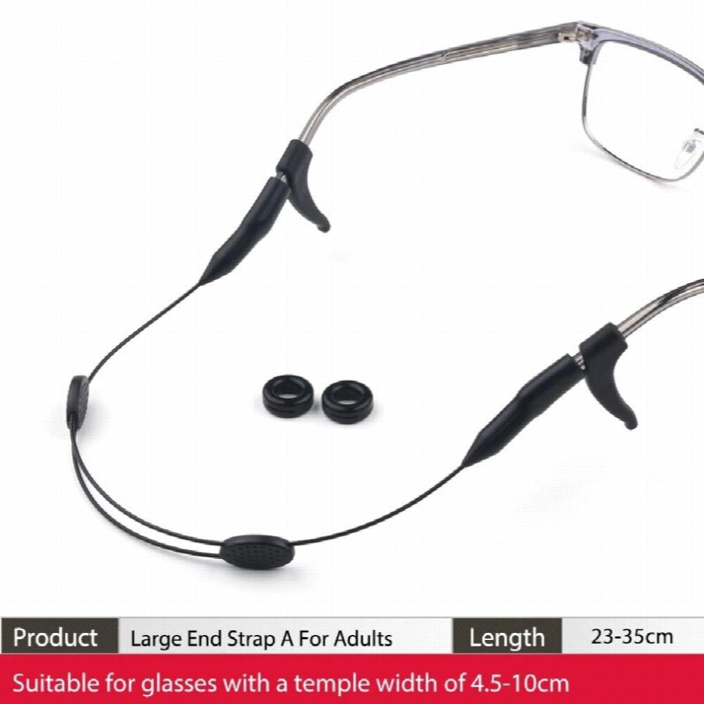 Multicoloured Adjustable Eyeglass Strap No Tail Sunglass Glasses String Eyewear Retainer Eyeglasses Prescription Glasses
