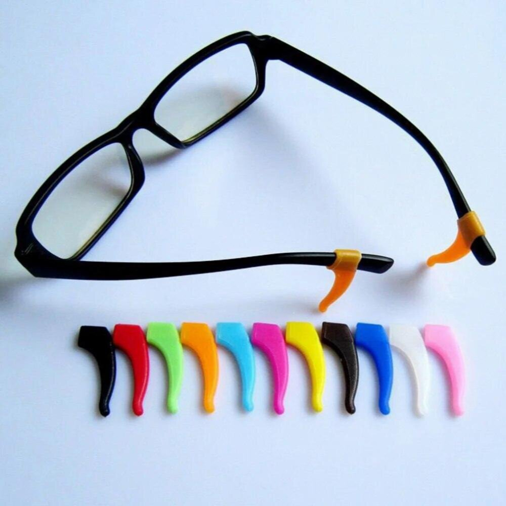 Multicoloured Glasses Ear Eyeglass Eyeglasses Grips Grip Strap Holder Temple Cushion Leg Silicone Tipsaccessories Sunglasses Kids Eyewearanti