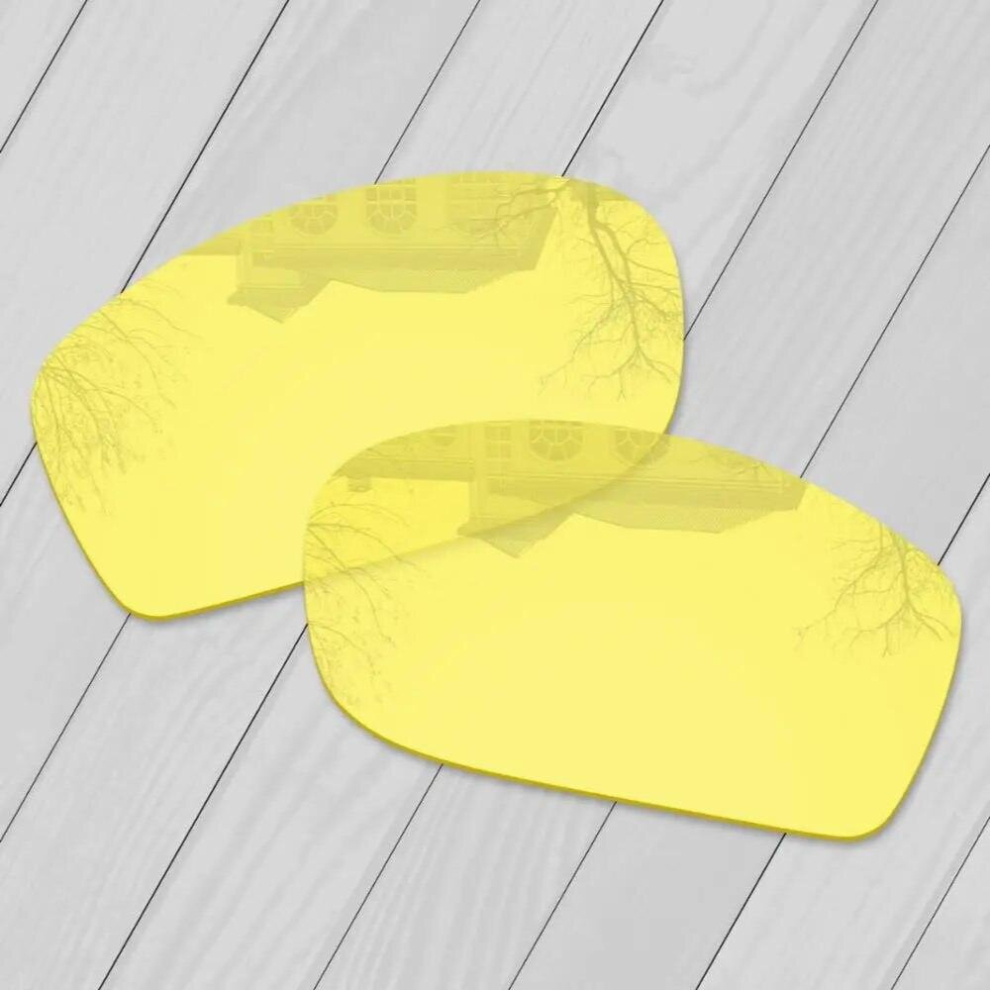E.O.S Replacement?Lenses?for?Oakley Monster Pup Sunglasses - HD Yellow Non Polarized
