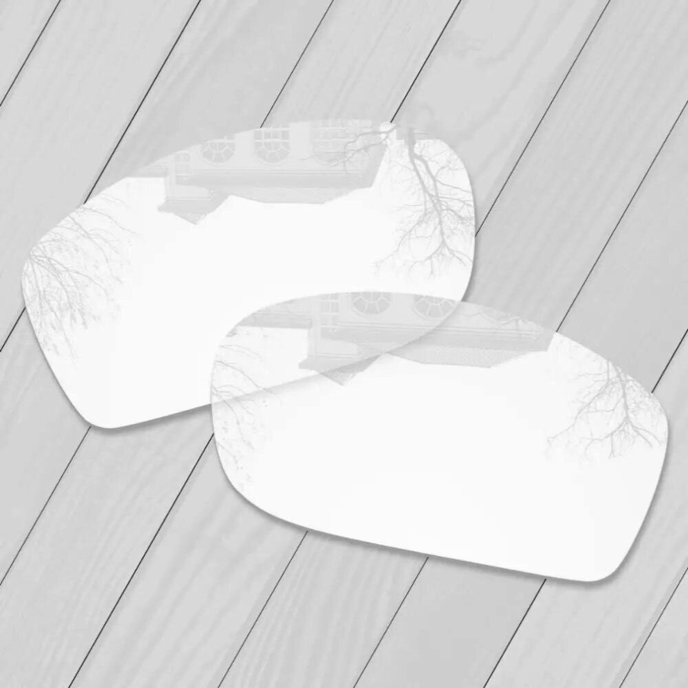 E.O.S Replacement?Lenses?for?Oakley Monster Pup Sunglasses - HD Clear Non Polarized