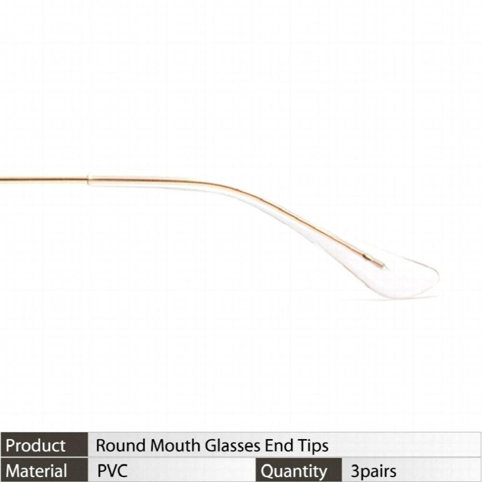 Silicone Reading Eye Glasses Sunglasses Temple Tip Ear Hooks Grip Holder