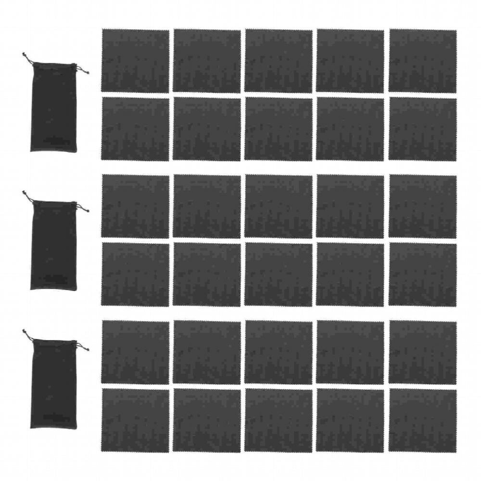 Eye Glasses Lens Cleaner Microfiber Cleaning Cloths Screen Pouch Sunglasses Wipes Eyeglasses