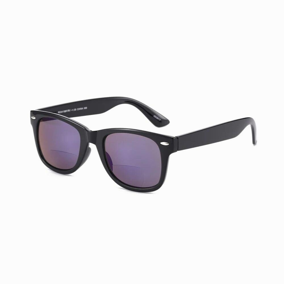 Classic Retro Bifocal Lenses Reading Sunglasses See Near Far Reading Glasses +0.75 +1.5 +1.75 +2 +2.25 +2.5 +2.75 To+3.5