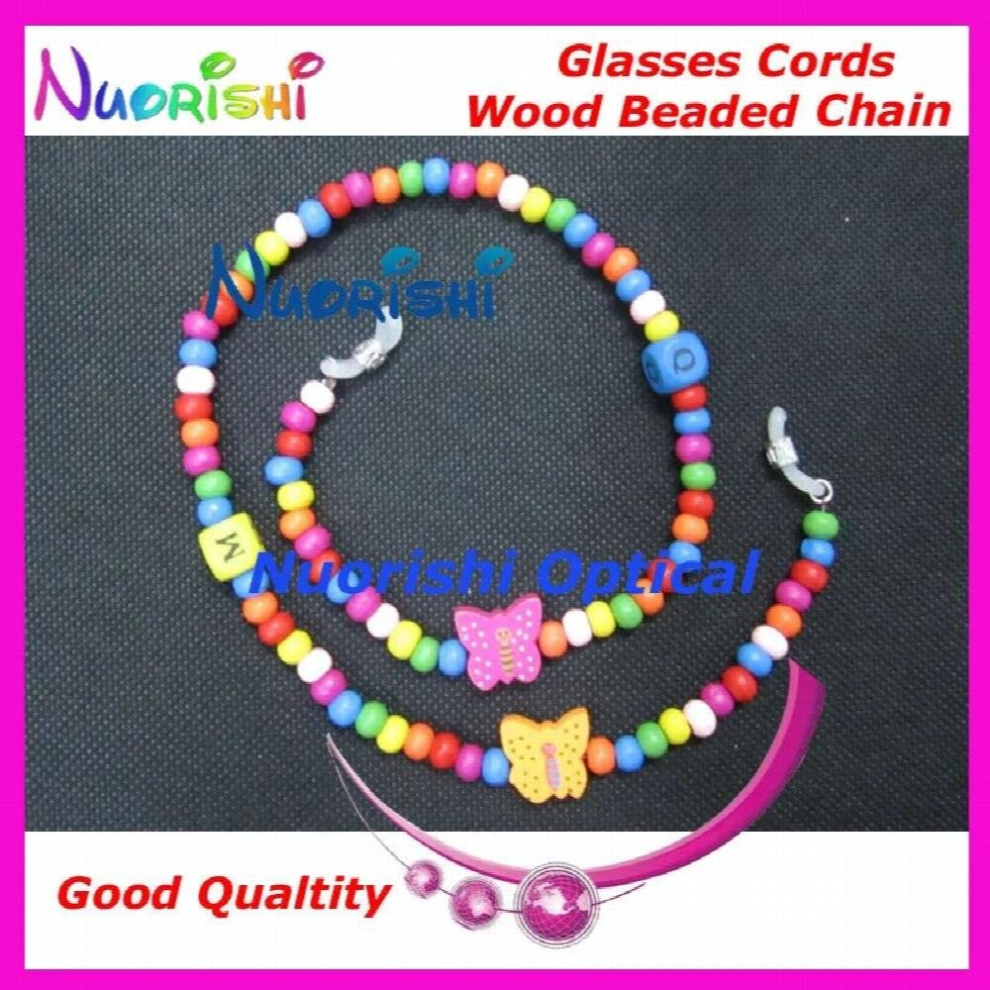 L819 Kids Children Beaded eyeglass sunglasses glasses spectacle chain strap cords holder
