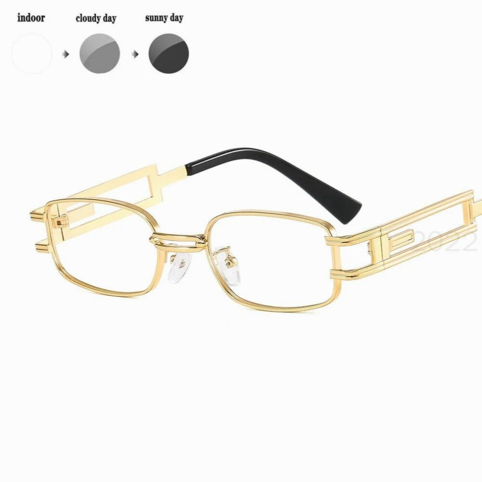 Multicoloured Vintage Multifocal Reading Glasses Women Men Photochromic Presbyopia Sunglasses Bifocal Near Far Hyperopia Eyewear