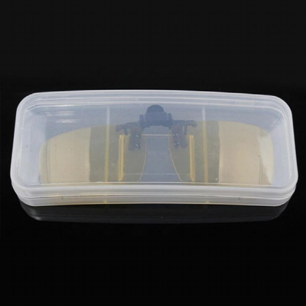 Hot Durable Plastic Transparent Sunglasses Case Clip On Glasses Box Eyewear Protector for Men Women