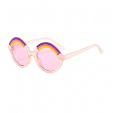 Kids Summer Sunglasses Round Rainbow Colorful Childrens Sun Glasses Girls Boys Baby Eyewear UV400 2-8 Years