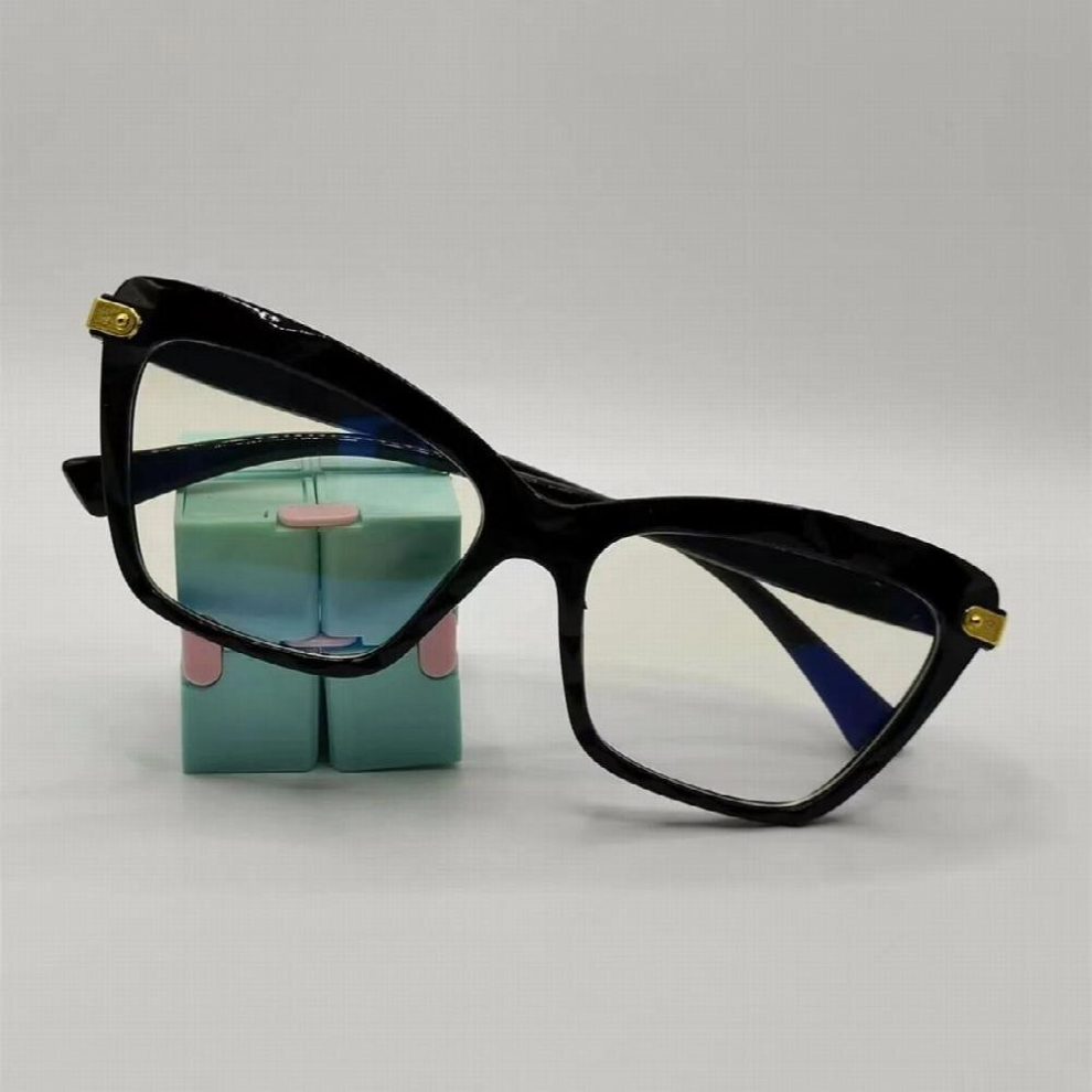 Light Glasses PC Frame Anti Light Blocking Sunglasses Unisex Clear Lenses Computer Glasses