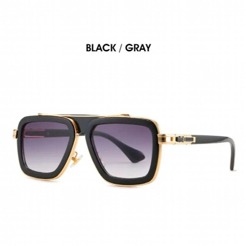 LXN-EVO Style Square Pilot Sunglasses Men Women Vintage Classic Sun Glasses Female Sexy Shades