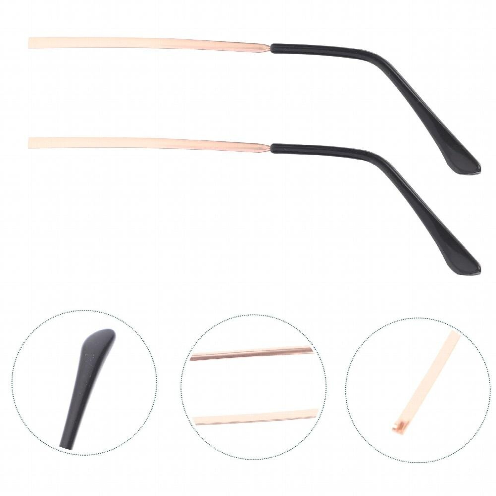 Replacement Glasses Eyeglasses Temple Legs Arm Arms Metal Sunglasses Eyewear Repair Eyeglass Frame Kit Temples Parts End Tips