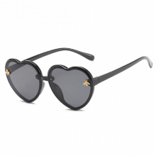 Kids Retro Sun Glasses Children?s Heart Shaped UV Sunglasses Boys Girls Safety Glasses Baby Safe UV400 Eyewear