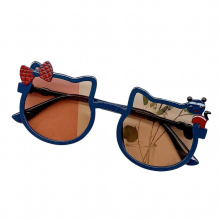 Kids Girls Boys Sunglasses Bowknot Cat Shaped Anti-UV Glasses Children Outdoor Sunglasses