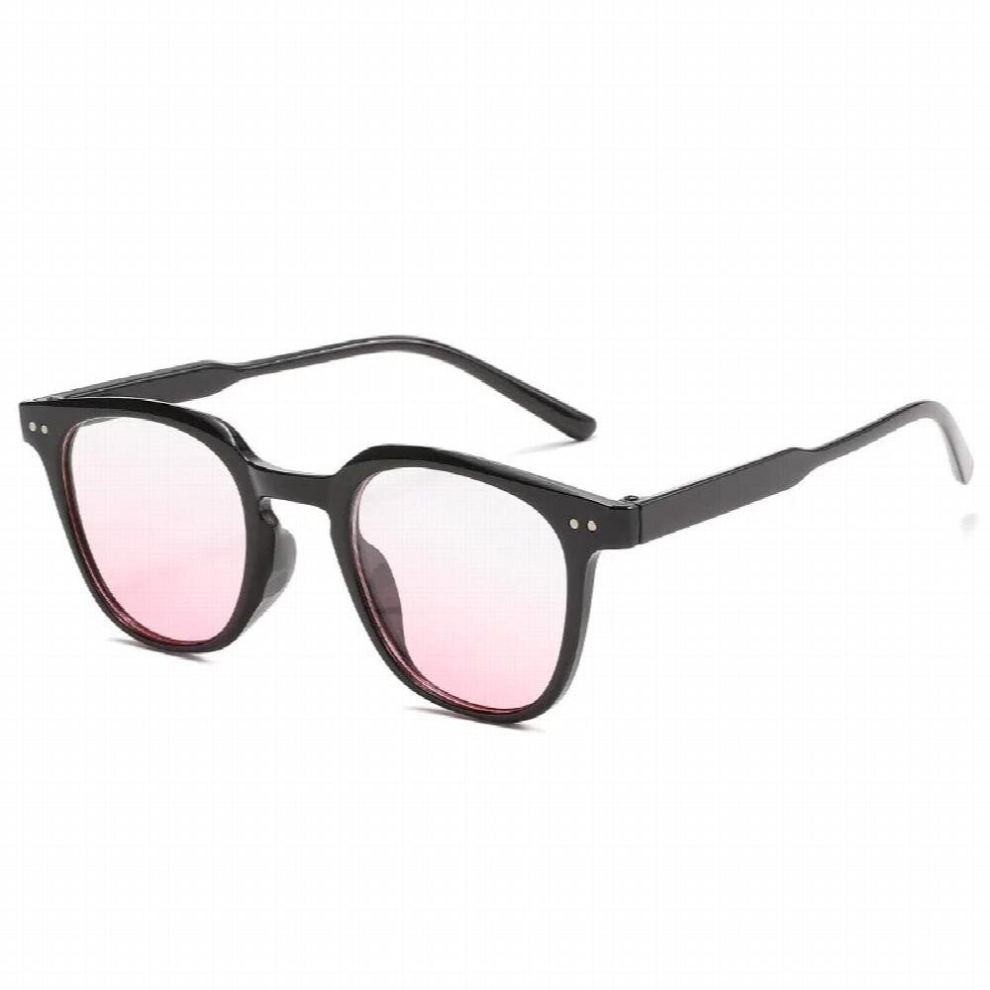Powder Blusher Glasses Oversized Gradual Pink Sunglasses Computer Goggle Womens Light Blocking Glasses-image-OPC-PCRTWRG-NEW