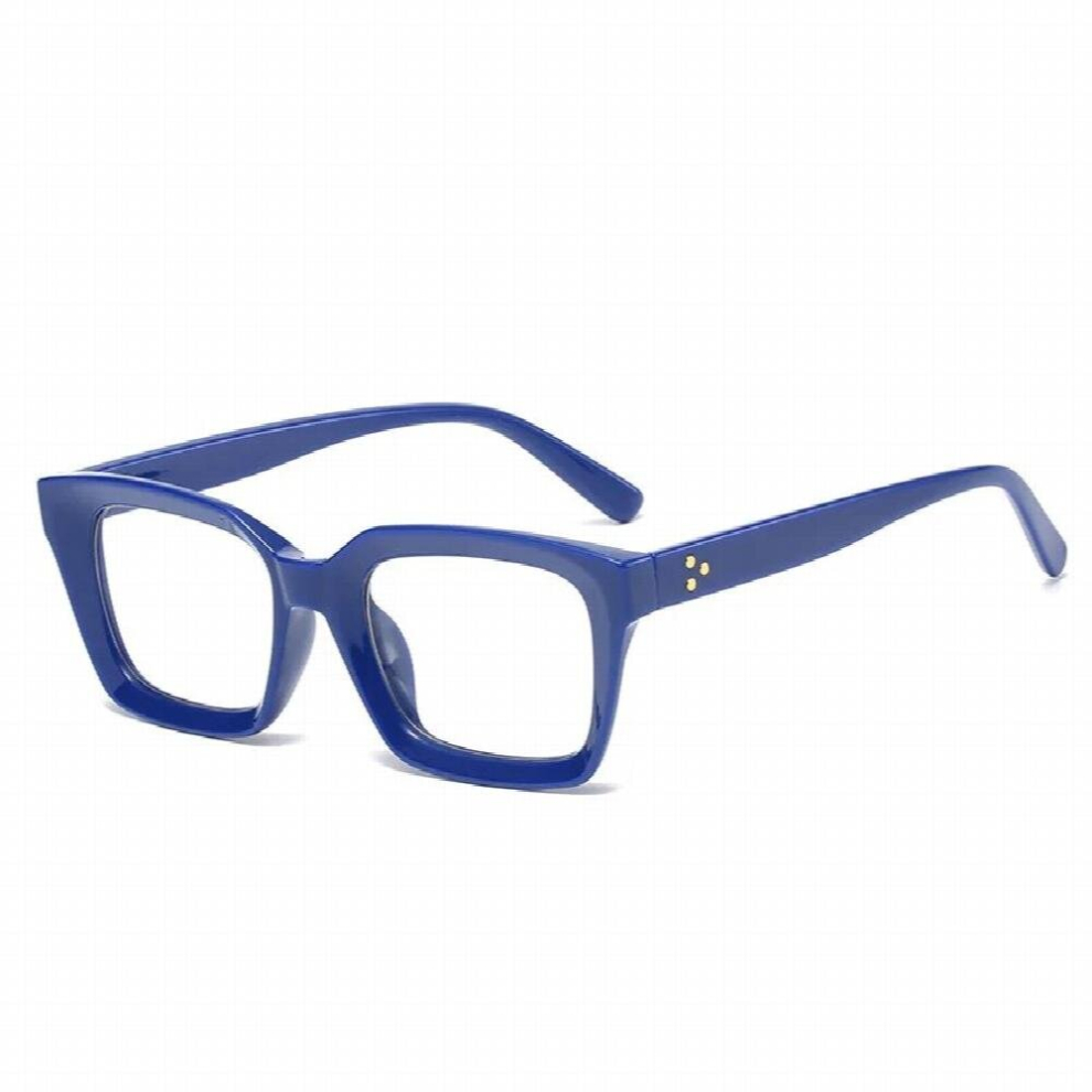 Light Glasses PC Frame Resin Lens Anti Light Blocking Sunglasses Unisex Clear Lenses Computer Glasses