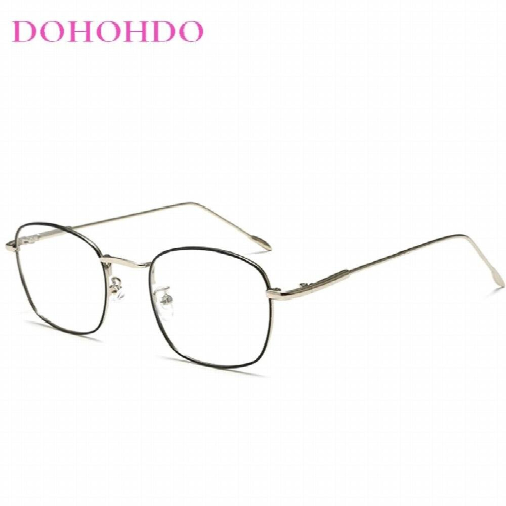 Ultralight Metal Square Glasses Photochromic Sunglasses Women Men Vintage Eyeglasses UV400 Eye Protection Eyewear-image-OPC-PCRTWX2-NEW