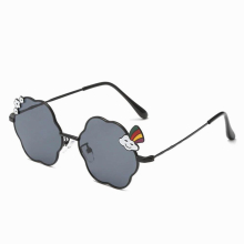 Kids Sunglasses Polarized Metal Frame Sun Glasses Girls Boys Cloud Flower Childrens Mirror Eyeglasses UV400 Summer Beach Outfit