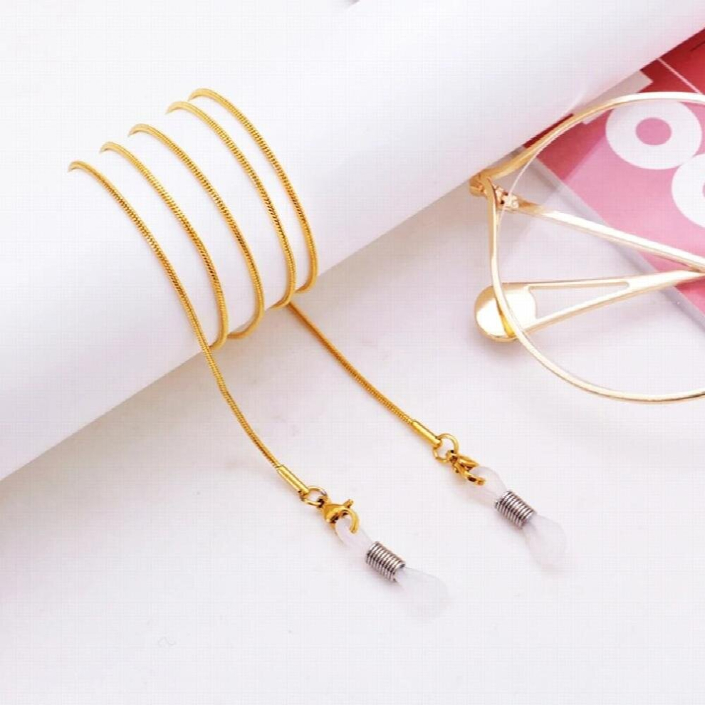 Silver Alloy Glasses Chain Sunglasses Eyeglass Lanyards Holder Neck Strap Cord Rope Eyewear Jewelry Accessories
