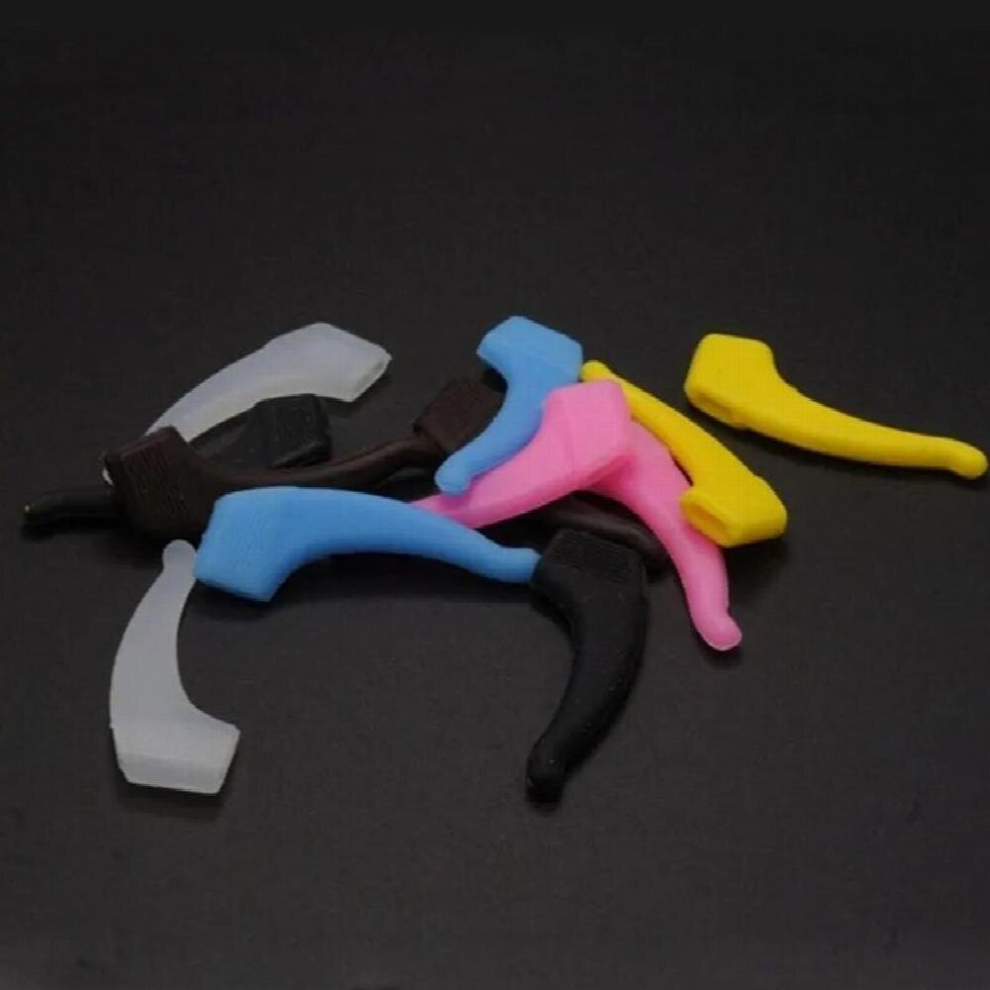 4Pairs Glasses Sunglasses Slip Sets Glasses Leg Sets Anti Slip Silicone Ear Hook Temple Tip Holder Hook F0143