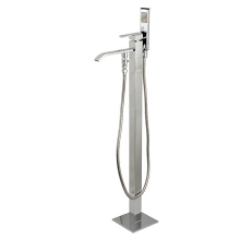 Heritage Freestanding Roman Tub Filler, Polished Chrome - 45.38 x 9 x 6.75 in.