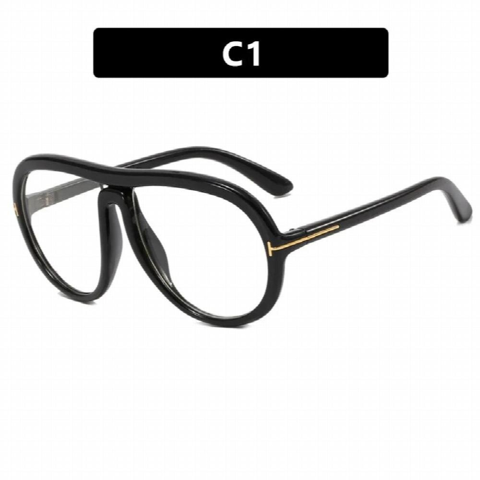 T Frog Mirror Pilots Eyeglass Frame Anti Light Glasses Women Big Frame Eyeglasses Frames Men Sunglasses