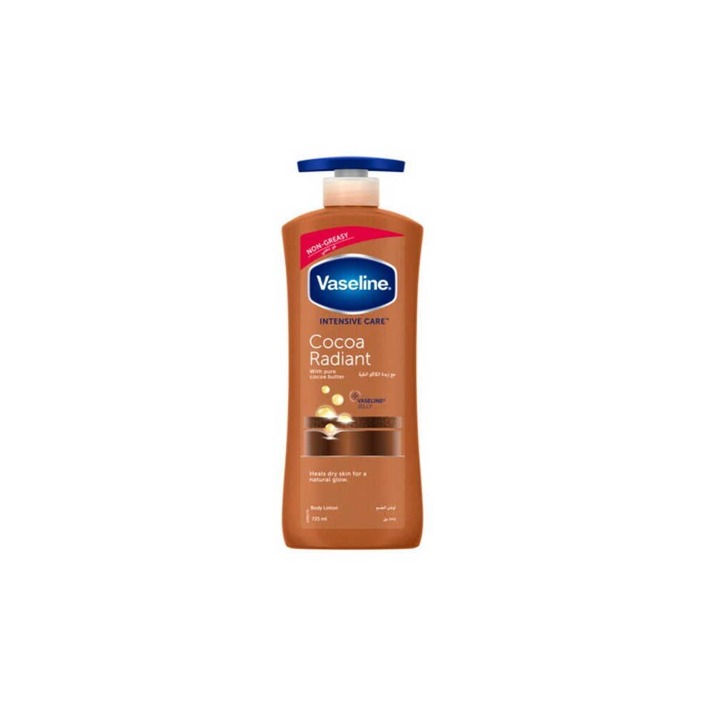 White Vaseline Intensive Care Cocoa Radiant Body Lotion For Soft And Glowing Skin 725Ml