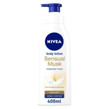 NIVEA Moisturising Body Lotion Sensual Musk Musk Scent Normal to Dry Skin 400m