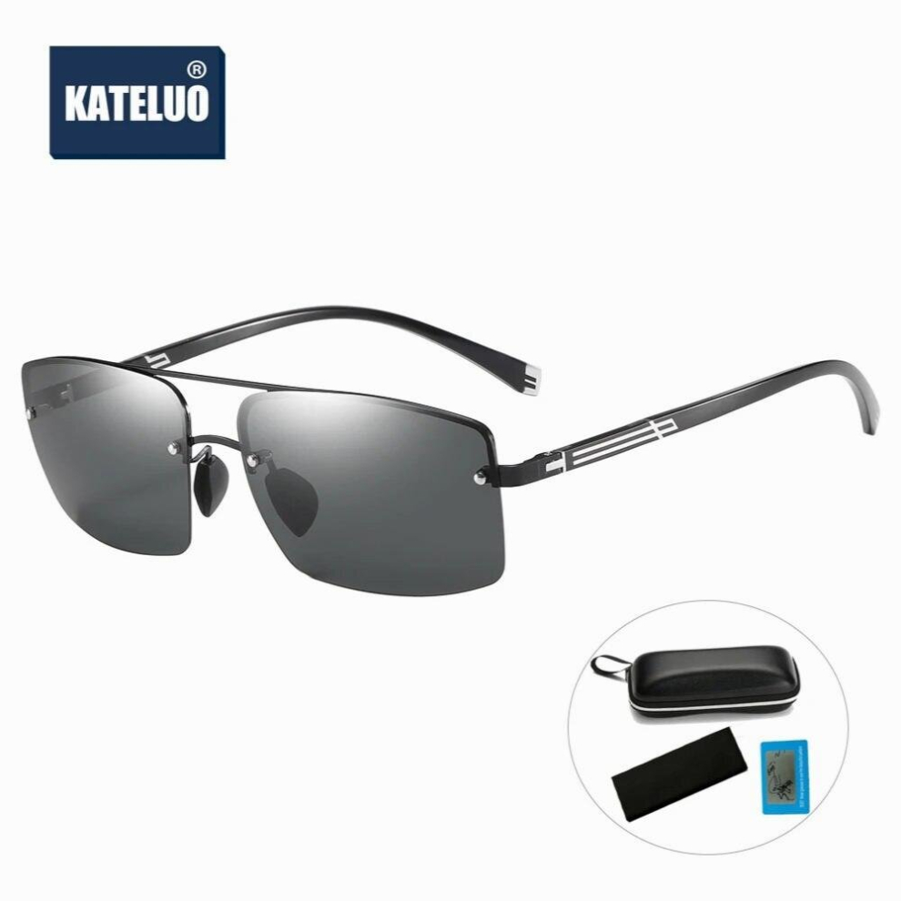 Sunglasses Night Vision Goggles Men Polarized UV400 Photochromic Anti-glare Drivers Outdoor Glasses For Male V1912-image-OPC-PCRTZWT-NEW