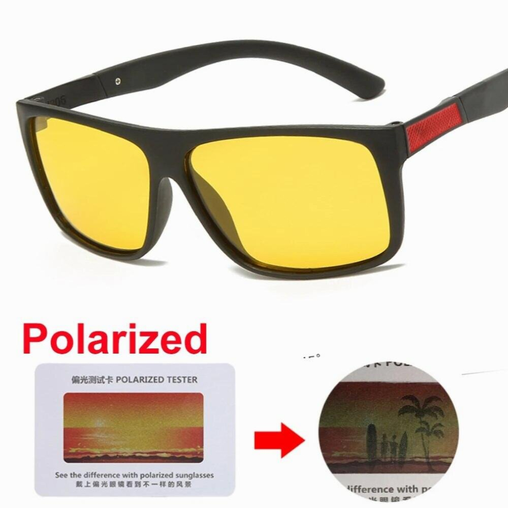 Car Night Vision Driver Goggles Polarized Sunglasses Unisex Sun Glasses Eyewear Uv Protection Car Driving Glasses D015 885672517854