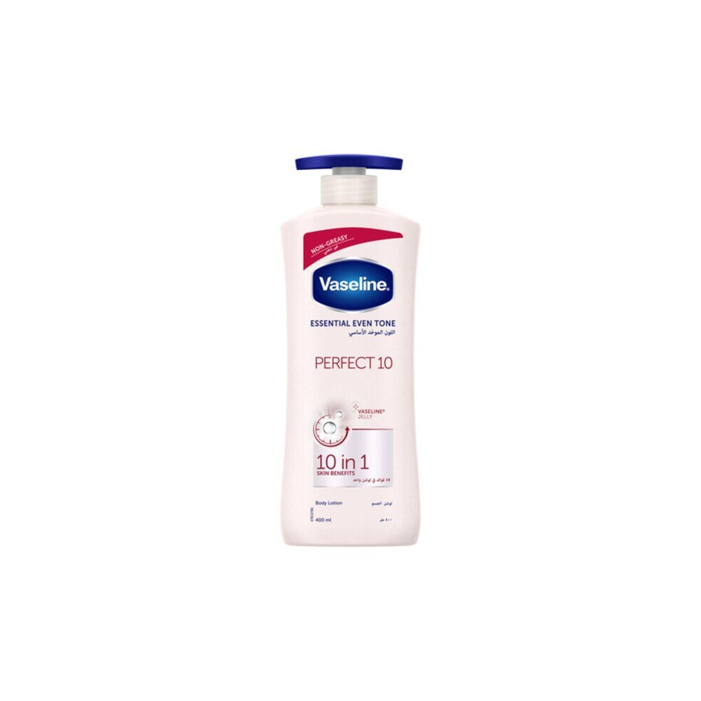 Pink Vaseline Essential Even Tone Perfect 10 Body Lotion For All Skin Types 400Ml