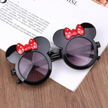 Cartoon Lovely Kids Sunglasses mouse head Frame Girls Children street Sun Glasses