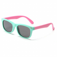 Round Polarized Kids Sunglasses Silicone Flexible Safety Children Sun Glasses Boys Girls Shades Eyewear Uv400