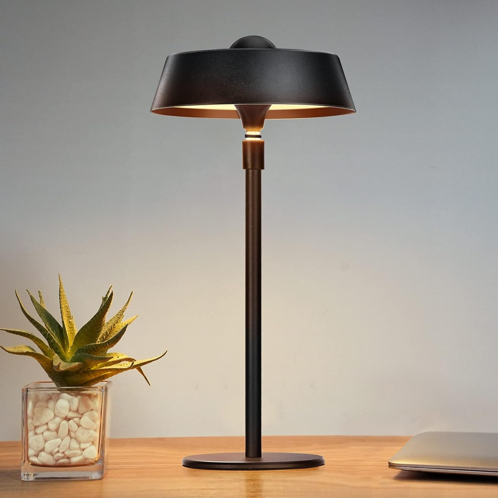Cordless Table Lamp 3 Color Touch Dimmable Night Light USB Rechargeable
