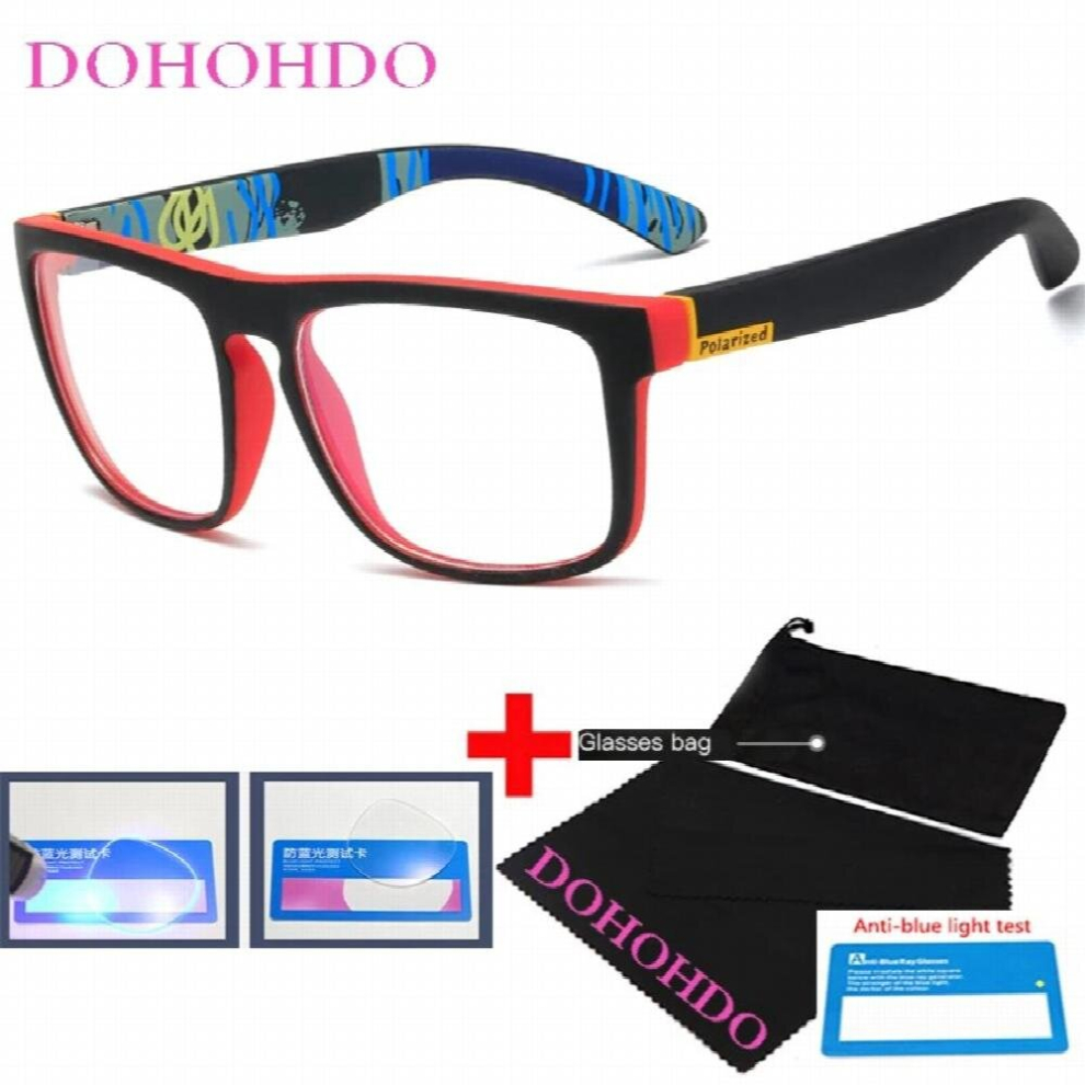 Multicoloured Anti Light Glasses Frame Men Women Computer Gaming Eyeglasses Clear Lens Eyewear Spectacle Frame Uv400