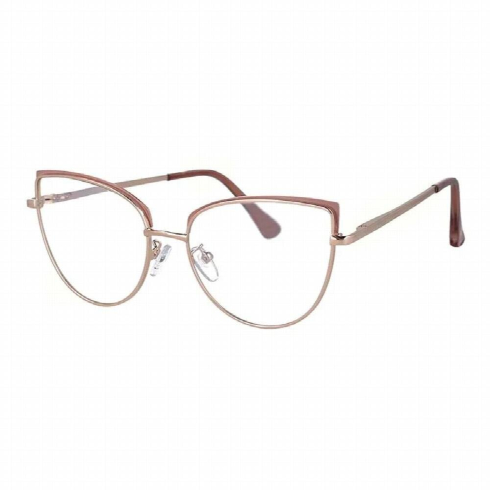 53101 Cat Eye Anti Metal Glasses Frames Women Optical Computer Eyeglasses