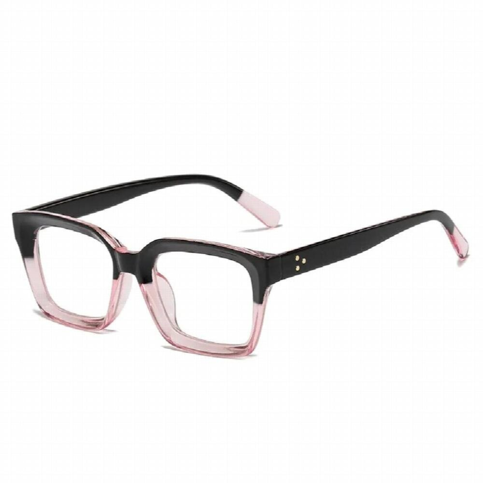 Transparent Computer Glasses Anti Light Eyewear Hot Square Flat Lens Comfortable And Relieve Eye Fatigue 885672522278