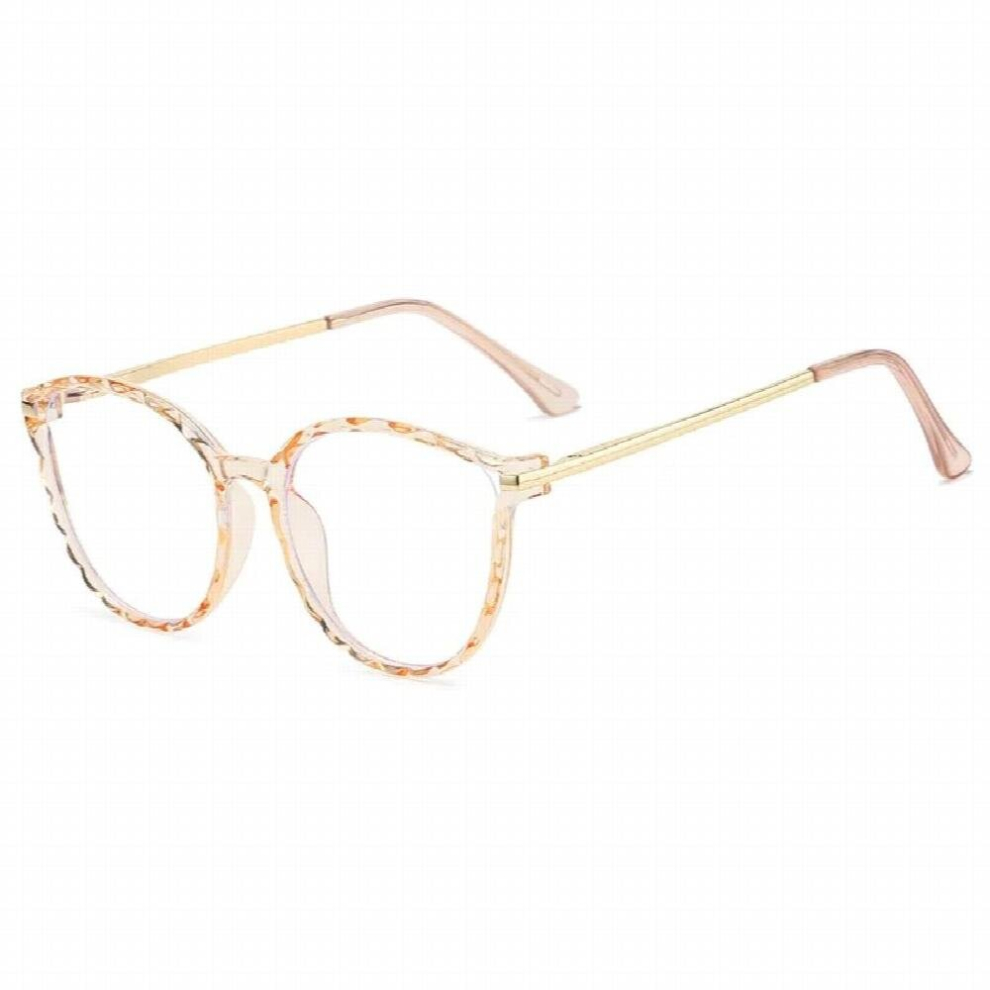 Multicoloured Cat Eye Computer Blocking Eyewear For Men Women Anti Light Glasses Tr90 Metal Optical Spectacle