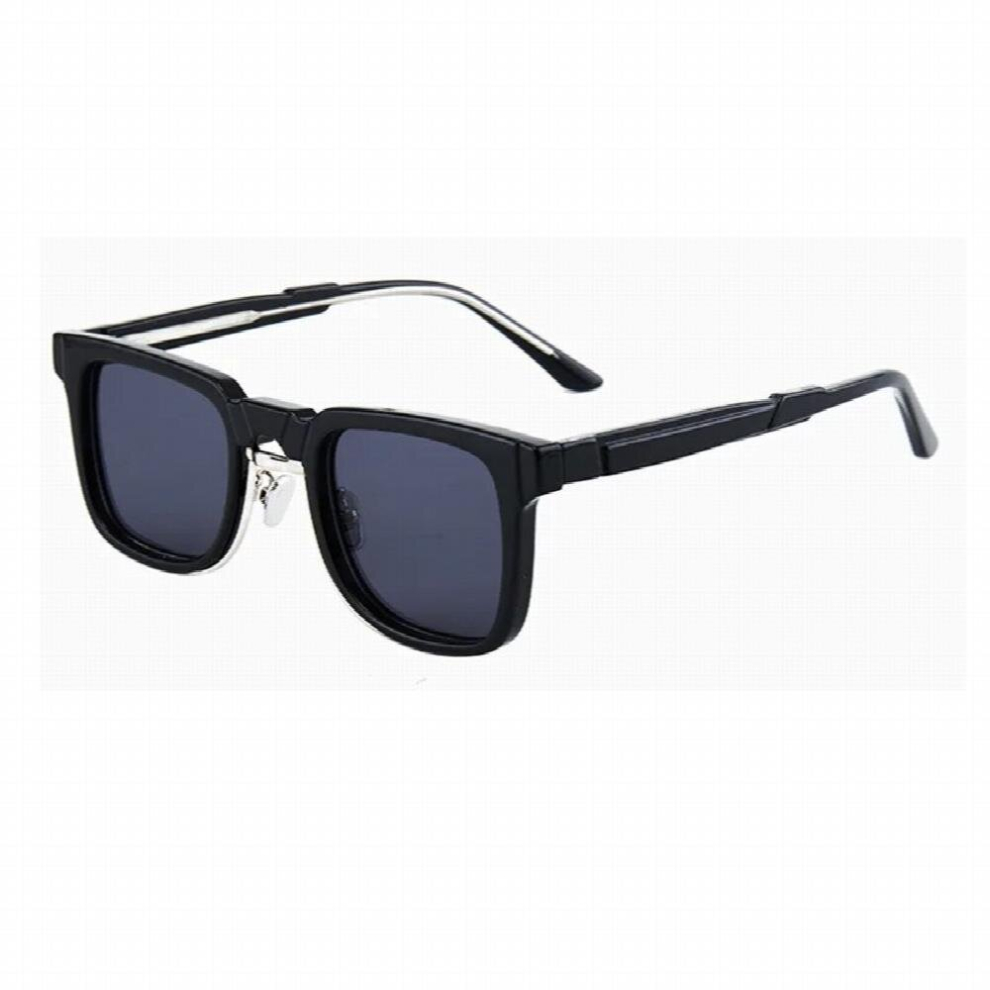 SHAUNA Anti-Blue Light Retro Rectangle Glasses Frame Ins Shades UV400