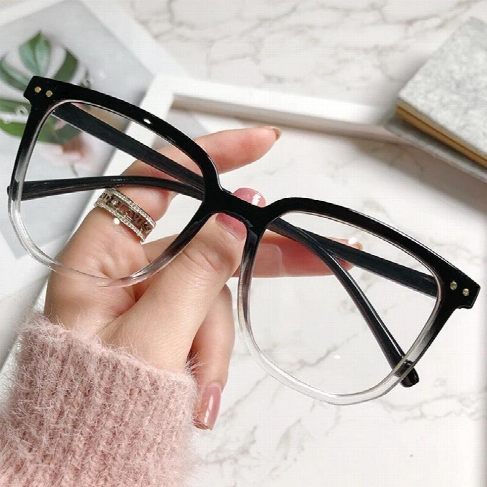 Anti Light Transparent Computer Glasses Frame Women Round Eyewear Blocking Glasses Optical Spectacle Eyeglass Glasses Men